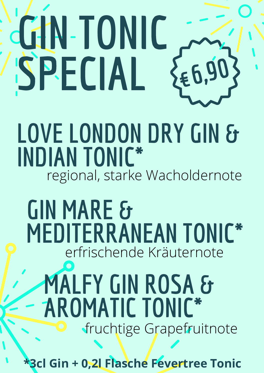 Kopie von Gin TOnic Special